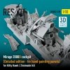 RESKIT RSU32-0139 MIRAGE 2000B COCKPIT (DETAILED EDITION) FOR KITTY HAWK / ZIMIMODEL KIT (3D PRINTED) 1/32